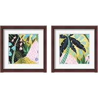 Framed 'In the Tropics 2 Piece Framed Art Print Set' border=