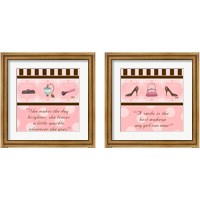 Framed Classy and Fabulous 2 Piece Framed Art Print Set