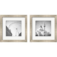 Framed London Sights 2 Piece Framed Art Print Set