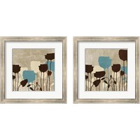 Framed Floral Simplicity 2 Piece Framed Art Print Set