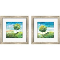Framed Cute Tree 2 Piece Framed Art Print Set