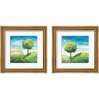 Framed Cute Tree 2 Piece Framed Art Print Set