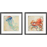 Framed Creatures of the Ocean 2 Piece Framed Art Print Set