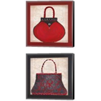 Framed 'Paris Clutch 2 Piece Canvas Print Set' border=