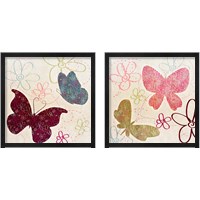 Framed 'Fly Away 2 Piece Framed Art Print Set' border=