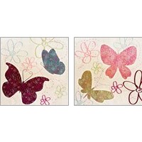 Framed Fly Away 2 Piece Art Print Set