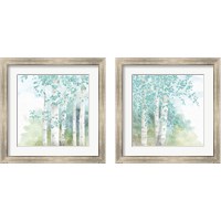 Framed 'Natures Leaves 2 Piece Framed Art Print Set' border=