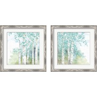 Framed 'Natures Leaves 2 Piece Framed Art Print Set' border=