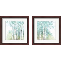 Framed 'Natures Leaves 2 Piece Framed Art Print Set' border=