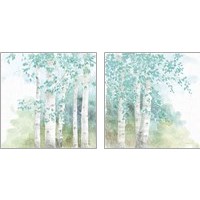 Framed 'Natures Leaves 2 Piece Art Print Set' border=