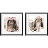 Framed Bunny Olivia 2 Piece Framed Art Print Set