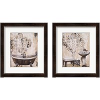 Framed 'Bronze Bath 2 Piece Framed Art Print Set' border=