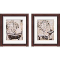 Framed 'Bronze Bath 2 Piece Framed Art Print Set' border=