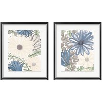 Framed 'Hidden Floral 2 Piece Framed Art Print Set' border=