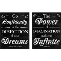 Framed Direction of your Dreams 2 Piece Art Print Set