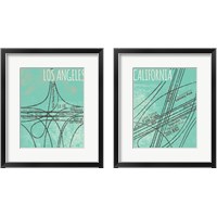 Framed California Roads 2 Piece Framed Art Print Set