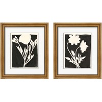 Framed 'Joyful Spring Black 2 Piece Framed Art Print Set' border=