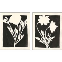 Framed 'Joyful Spring Black 2 Piece Art Print Set' border=