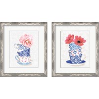 Framed 'From the East 2 Piece Framed Art Print Set' border=