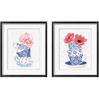 Framed 'From the East 2 Piece Framed Art Print Set' border=