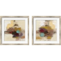 Framed Morello Cherry Abstract 2 Piece Framed Art Print Set
