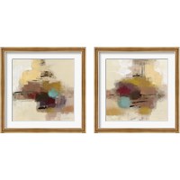 Framed Morello Cherry Abstract 2 Piece Framed Art Print Set