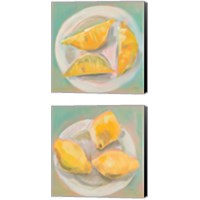 Framed 'Life and Lemons 2 Piece Canvas Print Set' border=