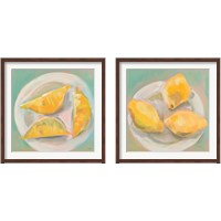 Framed 'Life and Lemons 2 Piece Framed Art Print Set' border=
