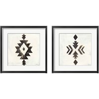 Framed Directional Black 2 Piece Framed Art Print Set