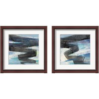 Framed 'Zag 2 Piece Framed Art Print Set' border=