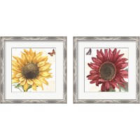 Framed Sunflower Splendor 2 Piece Framed Art Print Set