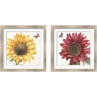 Framed Sunflower Splendor 2 Piece Framed Art Print Set
