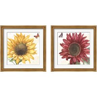 Framed Sunflower Splendor 2 Piece Framed Art Print Set