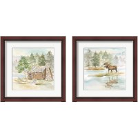 Framed Woodland Reflections 2 Piece Framed Art Print Set