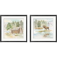 Framed Woodland Reflections 2 Piece Framed Art Print Set