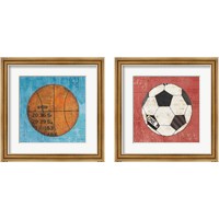 Framed Play Ball 2 Piece Framed Art Print Set
