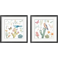 Framed 'Desert Beauties 2 Piece Framed Art Print Set' border=