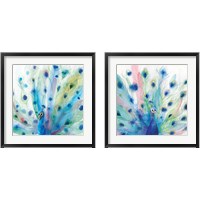 Framed Peacock Glory 2 Piece Framed Art Print Set