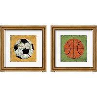 Framed 'Ball 2 Piece Framed Art Print Set' border=
