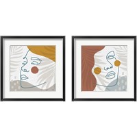 Framed 'Island Breeze 2 Piece Framed Art Print Set' border=