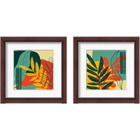 Framed Mid Century Modern  2 Piece Framed Art Print Set