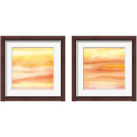 Framed 'Golden Sands 2 Piece Framed Art Print Set' border=