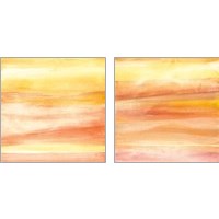 Framed Golden Sands 2 Piece Art Print Set
