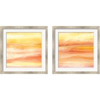 Framed 'Golden Sands 2 Piece Framed Art Print Set' border=
