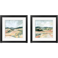 Framed Vermillion Landscape 2 Piece Framed Art Print Set