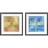 Framed 'Abstract Inspirations 2 Piece Framed Art Print Set' border=