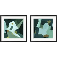 Framed 'Palette Abstract 2 Piece Framed Art Print Set' border=