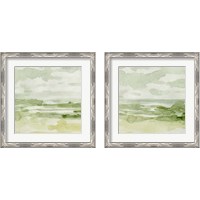 Framed 'Northern Coast  2 Piece Framed Art Print Set' border=
