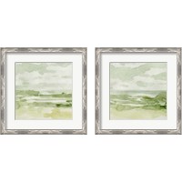 Framed 'Northern Coast  2 Piece Framed Art Print Set' border=