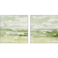 Framed 'Northern Coast  2 Piece Art Print Set' border=
